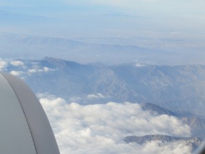 Climbing out of Los Angeles